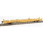 60' Pullman-Standard Flatcar - Ready to Run -- Trailer-Train VTTX #92214 (20' & 40' Container Loading)