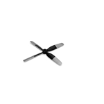4-Blade Propeller, 4.5 x 4.0: UMX P-51 Voodoo