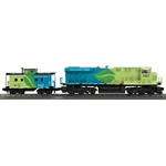 RailKing ES44AC Imperial Diesel & Caboose Set With Proto-Sound 3.0
