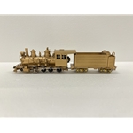 Brass D&RGW HOn30 2-8-0 C-18 Consolidation #318