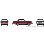 1980-1985 Chevrolet Caprice Sedan - Assembled -- Dark Red