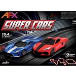 Super Cars Set;15ft Track,Mega G+ Chassis,Tri-Pack