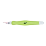 K26 Fit Grip Knife -- With 11 Blade and Safety Cap (green)