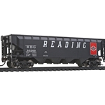 Offset Hopper - Ready to Run -- Reading (black, red; Large Lettering, Anthracite Logo)