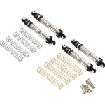 Hot Racing SXTF428LTX Axial SCX24 Aluminum Threaded Long Travel Oil Shocks (4)