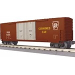 RailKing 50’ Double Door Plugged Boxcar Pennsylvania