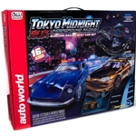 HO Tokyo Midnight Underground Slot Car 16' Racing Set