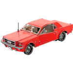 Metal Earth MMS056C 1965 Ford Mustang (Red)