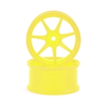 IW-2205Y Integra AVS Model T7 High Traction Drift Wheel (Yellow) (2) (5mm Offset) w/12mm Hex