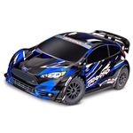 TRA74154-4 Blue Traxxas Ford Fiesta ST Rally Brushless 1:10