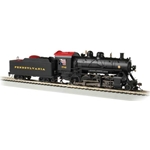 57909 Bachmann 2-8-0 Consolidation - Sound and DCC - Sound Value -- Pennsylvania Railroad 7746 (black, Tuscan)