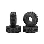 JCO402302 JConcepts 1/24 Tusk 1.0” SCX24 Crawler Tires and Inserts, Green Compound (2)