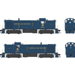 Bow25220 Bowser HO Alco RS-3 Phase3 N&W ##2554 DC