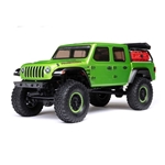 Axial AXI00005V2 Green 1/24 SCX24 Jeep JT Gladiator 4WD Rock Crawler Brushed RTR