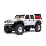 AXI00005V2T4 Axial White 1/24 SCX24 Jeep JT Gladiator 4WD Rock Crawler Brushed RTR