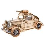 ROETG504 Roelife Classic 3D Wood Puzzles; Vintage Car