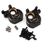 Treal Hobby TLHTGEN9-48 Redcat Ascent/Gen9 Brass Inner Front Portal Covers (Black) (2) (78g)