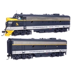 WalthersProto 920-42546 HO Scale EMD FP7 & F7B - LokSound 5 Sound & DCC -- Chesapeake & Ohio #8004 & 8503 (As-delivered)