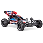 Traxxas TRA24254-8 Red Bandit 1:10 Off-Road Buggy w/TQ Radio System