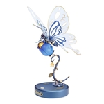 Rokr ROEMI05B Butterfly (Blue) DIY Mechanical 3D Puzzle