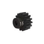 Traxxas 3945X Gear, 15-T pinion (32-p), heavy duty (machined, hardened steel)/ set screw