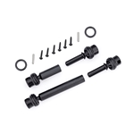 Traxxas 9855 Driveshafts, center, assembled (front & rear) 161mm wheelbase