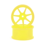 Integra IW-2208Y AVS Model T7 High Traction Drift Wheel (Yellow) (2) (8mm Offset) w/12mm Hex