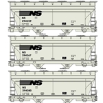 Accurail 8167 ACF 2-Bay Covered Hopper Norfolk Southern #294259