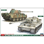 Hasegawa 30067 1/72  Tiger I & Panther G "German Army Main Battle Tank Combo"