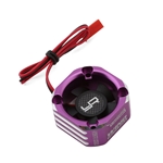 Yeah Racing YA-0576PP 30x30mm Aluminum Case Booster Fan (Purple)