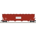 Atlas 20006734 HO ACF 5701 COVERED HOPPER CAIN CHEMICALS (ALAX) 36809 (RED/WHITE)