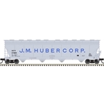 Atlas 20006740 HO ACF 5701 COVERED HOPPER J.M. HUBER CORP. (ACFX) 97883 (GRAY/BLUE)