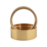 SSD RC SSD00393 Brass 1.9" Internal Lock Rings (2) (21.5mm)