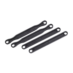 Traxxas 6748-BLK Camber link set (plastic/ non-adjustable) (front &rear) (black)