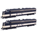 Walthers Proto 920-42908 EMD E8 A-A Baltimore and Ohio #1462 & #1466