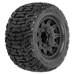 Pro-linenPRO1023910 1/10 Bonesaw F/R 2.8" MT Tires Mounted 12mm/14mm Black Raid (2)