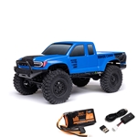 Axial AXI-1219T2 Blue 1/24 SCX24 Base Camp 4WD Rock Crawler Brushed RTR with Battery & Charger