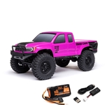 Axial AXI-1219T3 Pink 1/24 SCX24 Base Camp 4WD Rock Crawler Brushed RTR with Battery & Charger