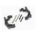 Traxxas 9032 Caster blocks (c-hubs), extreme heavy duty, black (left & right)