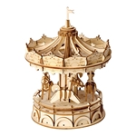 Rolife TG404 3D Wood Puzzles Merry-go-round