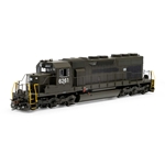 Athearn ATH73738 HO SD40 Locomotive with DCC & Sound, CR / PC Patched #6261