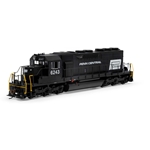 Athearn ATH73742 HO SD40 Locomotive with DCC & Sound, PC #6243