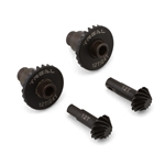 Treal Hobby TLHTTRX-4M-64 Hardened Steel Differential Ring & Pinion Gears for Traxxas TRX-4M (12T/24T)