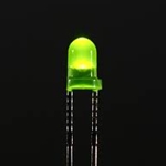 5mm 12v Pre-wired Flashing Green LED