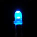 5mm 12v Pre-wired Flashing Blue LED