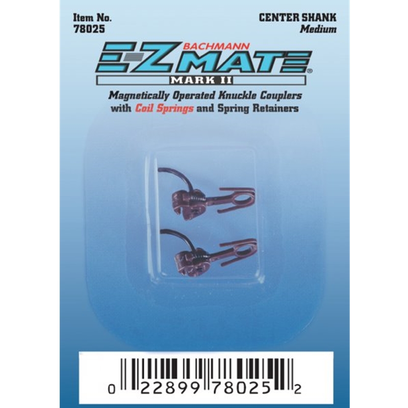 Bachmann 78025 HO EZ Mate Mark II Center Knuckle Coupler, Medium