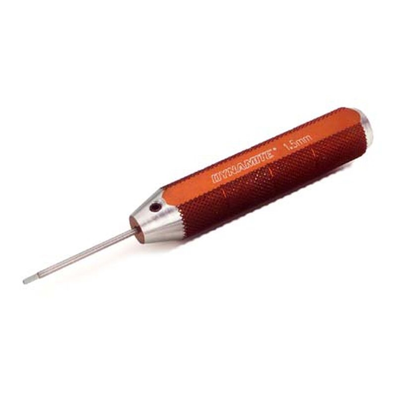 Dynamite DYN2900 Machined Hex Driver, Red: 1.5mm