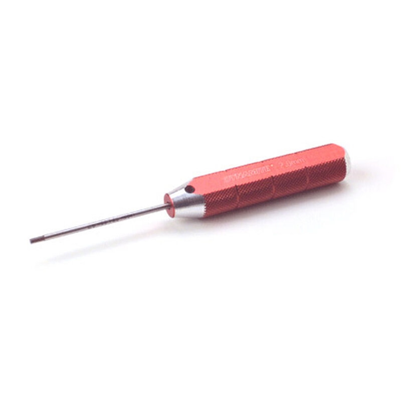 Dynamite DYN2901 Machined Hex Driver, Red: 2.0mm