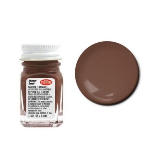 Testors 1185T Enamel 1/4 oz Rust