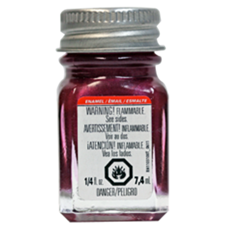 Testors 1531 Enamel 1/4oz Metal Flake Purple